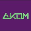 Design de jogos - logo AKOM